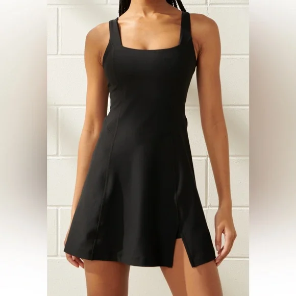 Abercrombie & Fitch Black Mini Dress - Picture 1 of 10